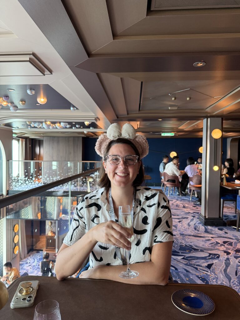 Megan Condello on Disney Adventure Cruise